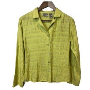 Chico’s embroidered blouse size 0